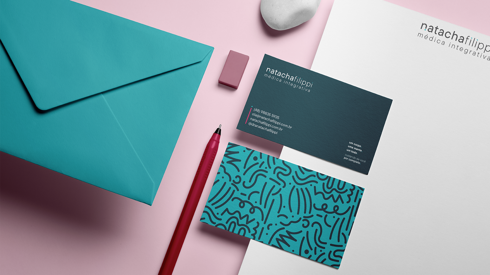 Natacha Filippi
Medica Integrativa, case de branding da Nozes
